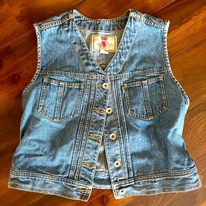 Vintage Levi's Button-up Jean Vest